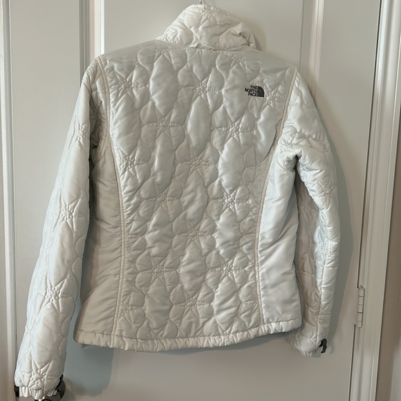 White The North Face quilted jacket S/P - Picture 2 of 5